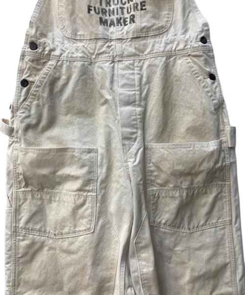 DENIM&DAUNGAREE（デニムアンドダンガリー）DENIM&DAUNGAREE (デニムアンドダンガリー) FITH (フィス) デニムアンドダンガリー フィス オーバーオール サロペット オフホワイト サイズ:SIZE 2の古着・服飾アイテム