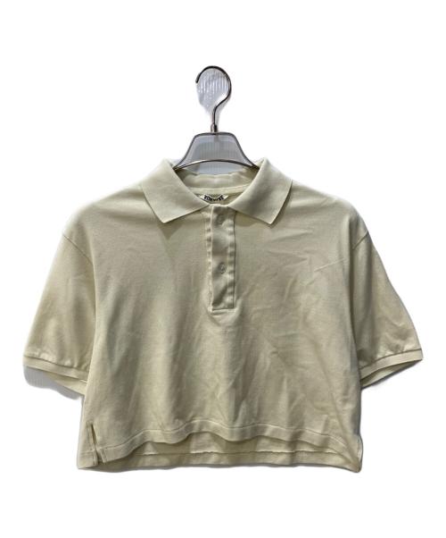 AURALEE（オーラリー）AURALEE (オーラリー) SUPER FINE COTTON PIQUE SHORT POLO ベージュ サイズ:SIZE 1の古着・服飾アイテム