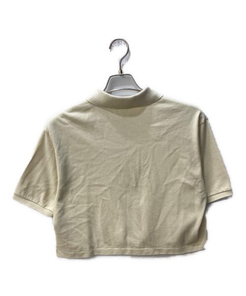 AURALEE（オーラリー）AURALEE (オーラリー) SUPER FINE COTTON PIQUE SHORT POLO ベージュ サイズ:SIZE 1の古着・服飾アイテム