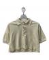 AURALEE（オーラリー）の古着「SUPER FINE COTTON PIQUE SHORT POLO」｜ベージュ