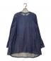 45R（フォーティファイブ・アール）の古着「二重織の水玉プリントブラウス（インディゴ）」｜ネイビー