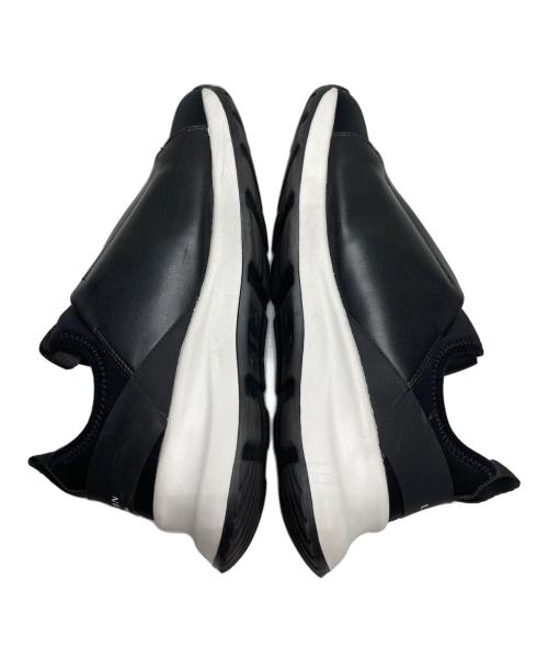 LANVIN en Bleu（ランバンオンブルー）LANVIN en Bleu (ランバンオンブルー) 厚底スリッポンスニーカー ブラック サイズ:24 1/2の古着・服飾アイテム