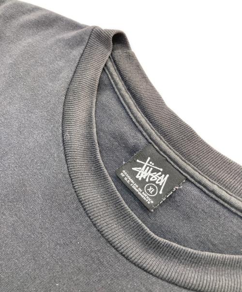 stussy（ステューシー）stussy (ステューシー) UNDEFEATED (アンディフィーテッド) ペイントTee ブラック サイズ:XLの古着・服飾アイテム