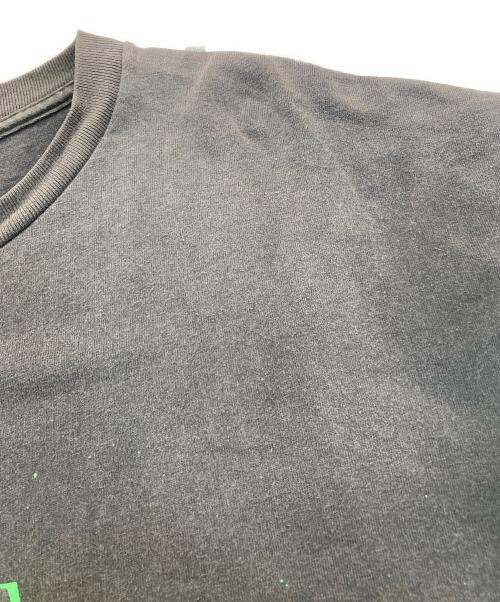 stussy（ステューシー）stussy (ステューシー) UNDEFEATED (アンディフィーテッド) ペイントTee ブラック サイズ:XLの古着・服飾アイテム