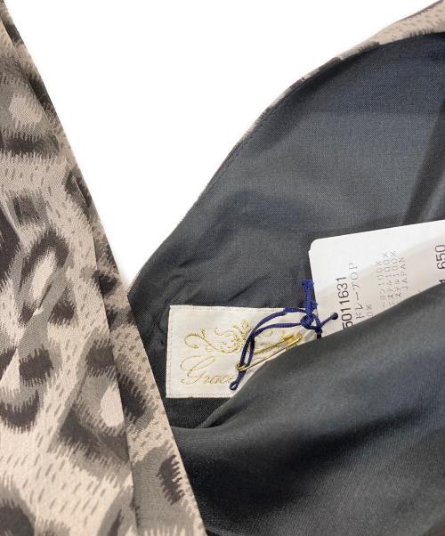 GRACE CLASS（グレースクラス）GRACE CLASS (グレースクラス) レオパードドレープOP ブラウン サイズ:36の古着・服飾アイテム