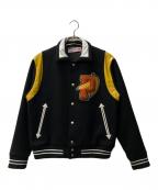ORCHARDオーチャード）の古着「BANANA VARSITY JACKET」｜ブラック