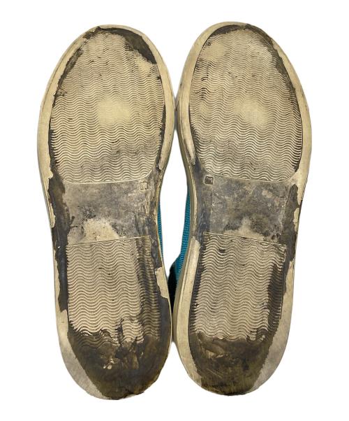 LANVIN（ランバン）LANVIN (ライバン) ハイカットスニーカー ブルー サイズ:8の古着・服飾アイテム