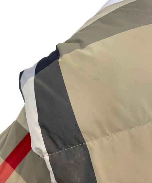 BURBERRY LONDON（バーバリーロンドン）BURBERRY LONDON (バーバリーロンドン) リバーシブルダウンジャケット ベージュ サイズ:Sの古着・服飾アイテム