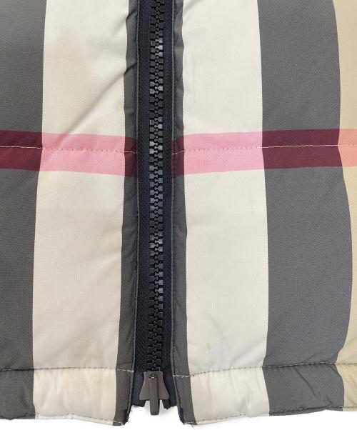 BURBERRY LONDON（バーバリーロンドン）BURBERRY LONDON (バーバリーロンドン) リバーシブルダウンジャケット ベージュ サイズ:Sの古着・服飾アイテム