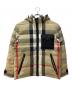 BURBERRY LONDON（バーバリーロンドン）の古着「リバーシブルダウンジャケット」｜ベージュ