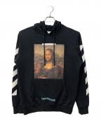 OFFWHITEオフホワイト）の古着「DIAG MONALISA HOODIE」｜ブラック