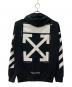 OFFWHITE (オフホワイト) DIAG MONALISA HOODIE ブラック サイズ:S：18000円
