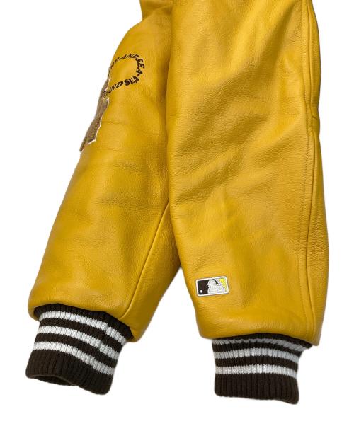 WIND AND SEA（ウィンダンシー）WIND AND SEA (ウィンダンシー) GENUINE MERCHANDISE (ジェニュイン マーチャンダイズ) スタジャン ブラウン サイズ:Mの古着・服飾アイテム