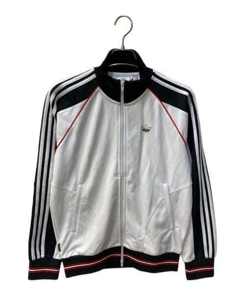 adidas Originals（アディダスオリジナル）adidas originals (アディダスオリジナル) TYSHAWN (タイショーン) トラックジャケット ホワイト サイズ:Mの古着・服飾アイテム