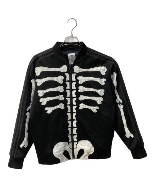 adidas Originals（アディダスオリジナル）adidas originals (アディダスオリジナル) JEREMY SCOTT (ジェレミー スコット) トラックジャケット ブラック サイズ:Lの古着・服飾アイテム