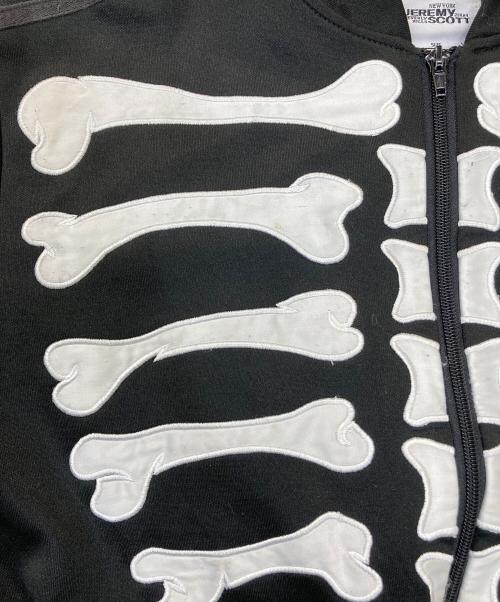 adidas Originals（アディダスオリジナル）adidas originals (アディダスオリジナル) JEREMY SCOTT (ジェレミー スコット) トラックジャケット ブラック サイズ:Lの古着・服飾アイテム