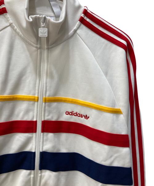 adidas Originals（アディダスオリジナル）adidas Originals (アディダスオリジナル) ザ ファースト トラックトップ（ジャージ） ホワイト サイズ:Mの古着・服飾アイテム