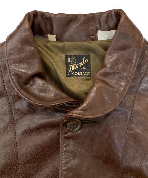 LEVI'S VINTAGE CLOTHING（リーバイス ビンテージ クロージング）LEVI'S VINTAGE CLOTHING (リーバイス ビンテージ クロージング) コサックレザージャケット ブラウン サイズ:Sの古着・服飾アイテム