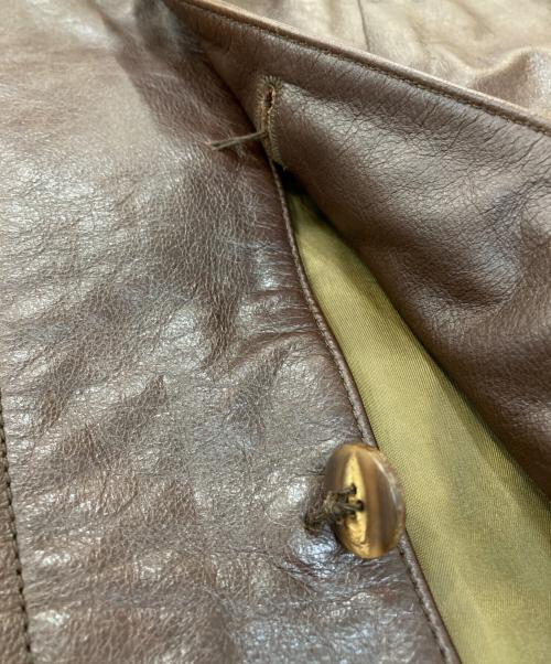 LEVI'S VINTAGE CLOTHING（リーバイス ビンテージ クロージング）LEVI'S VINTAGE CLOTHING (リーバイス ビンテージ クロージング) コサックレザージャケット ブラウン サイズ:Sの古着・服飾アイテム