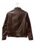 LEVI'S VINTAGE CLOTHING (リーバイス ビンテージ クロージング) コサックレザージャケット ブラウン サイズ:S：80000円