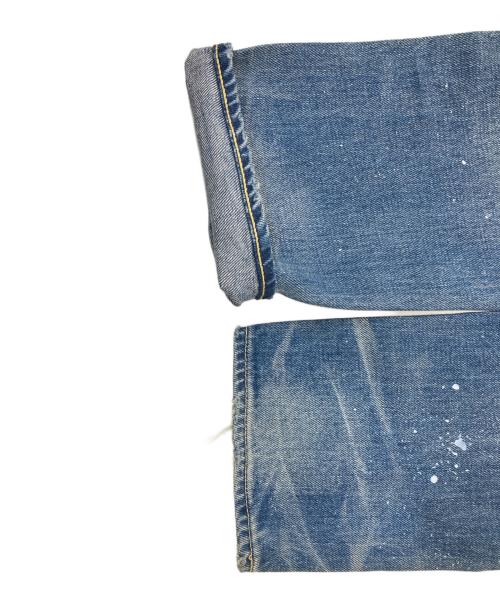 OVERDESIGN（オーバーデザイン）OVERDESIGN (オーバーデザイン) リメイクデニムパンツ インディゴ サイズ:W30（76cm)の古着・服飾アイテム