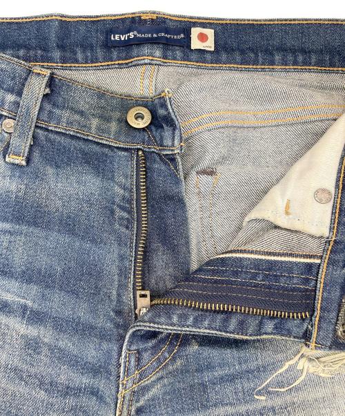 LEVI'S MADE&CRAFTED（リーバイスメイドクラフテッド）LEVI'S MADE&CRAFTED (リーバイスメイドクラフテッド) ダメージ加工セルビッチデニムパンツ インディゴ サイズ:W30の古着・服飾アイテム