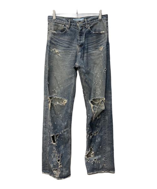 DAIRIKU（ダイリク）DAIRIKU (ダイリク) ダメージ加工デニムパンツ インディゴ サイズ:31の古着・服飾アイテム