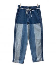 adidas Originals×KSENIA SCHNAIDER（アディダスオリジナル×クセニア シュナイダー）の古着「デニムパンツ」｜インディゴ