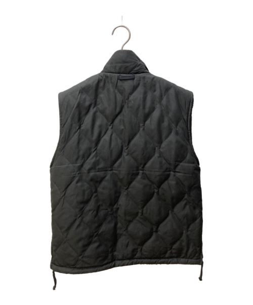 TAION（タイオン）TAION (タイオン) ミリタリー リバーシブル ハイネック ダウンベスト ブラック サイズ:Mの古着・服飾アイテム