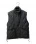 TAION（タイオン）の古着「ミリタリー リバーシブル ハイネック ダウンベスト」｜ブラック