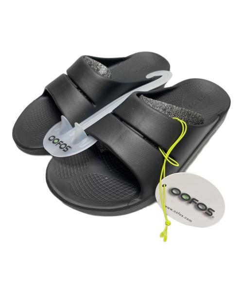 OOFOS（ウーフォス）OOFOS (ウーフォス) OOahh ブラック サイズ:38 未使用品の古着・服飾アイテム