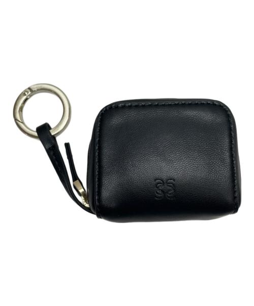 SALON adam et rope'（サロンアダムエロペ）SALON adam et rope' (サロンアダムエロペ) スプリットレザーワイドバッグ ブラックの古着・服飾アイテム