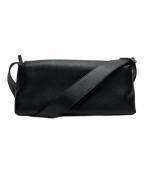 Papillonnerパピヨネ）の古着「シュリンクリンショルダーバッグ」｜ブラック