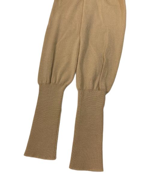 Salvatore Ferragamo（サルヴァトーレ フェラガモ）Salvatore Ferragamo (サルヴァトーレ フェラガモ) シルクカーディガン ベージュ サイズ:Ｓの古着・服飾アイテム