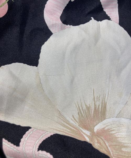 Salvatore Ferragamo（サルヴァトーレ フェラガモ）Salvatore Ferragamo (サルヴァトーレ フェラガモ) 半袖シルクニット ブラック サイズ:Mの古着・服飾アイテム