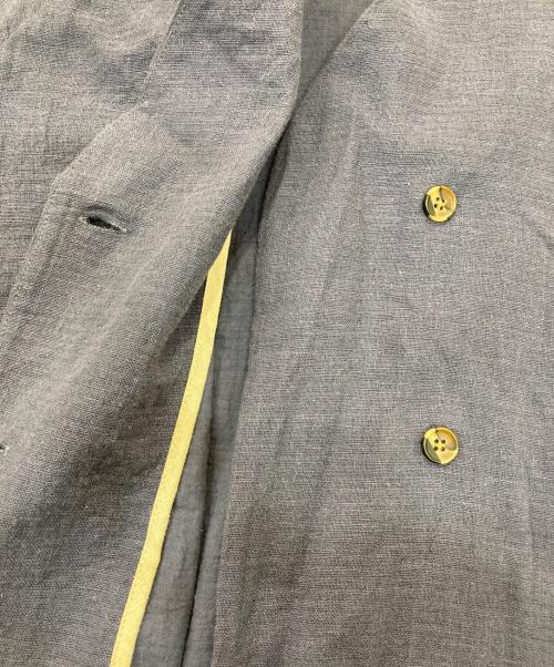 08MAB（ゼロハチマブ）08MAB (ゼロハチマブ) リネン混コットンワンピース インディゴ サイズ:M～Lの古着・服飾アイテム