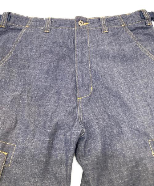 stussy（ステューシー）stussy (ステューシー) デニムカーゴパンツ インディゴ サイズ:34の古着・服飾アイテム