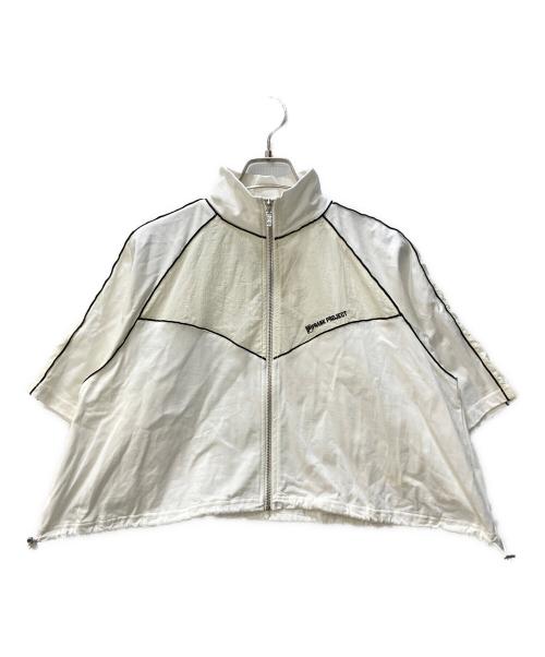 PRANK PROJECT（プランクプロジェクト）PRANK PROJECT (プランクプロジェクト) Bicolor Cropped Zip Tops アイボリー サイズ:FREEの古着・服飾アイテム