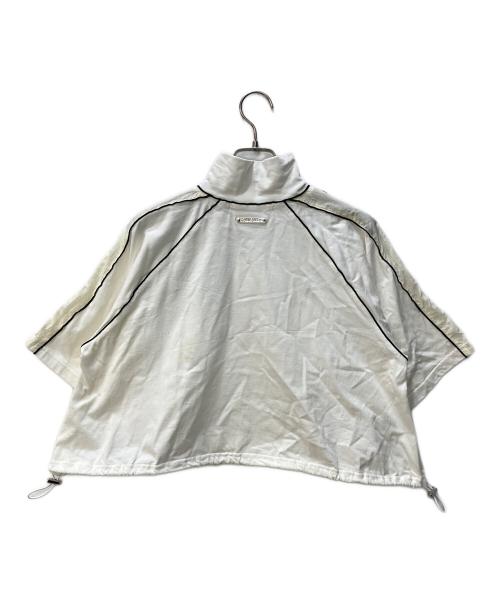 PRANK PROJECT（プランクプロジェクト）PRANK PROJECT (プランクプロジェクト) Bicolor Cropped Zip Tops アイボリー サイズ:FREEの古着・服飾アイテム