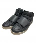 BOTTEGA VENETAボッテガベネタ）の古着「ハイカットスニーカー」｜グレー