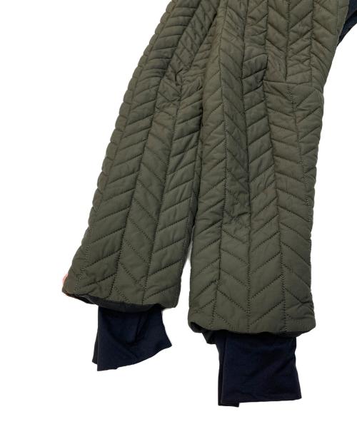 MONCLER GRENOBLE（モンクレール グルノーブル）MONCLER GRENOBLE (モンクレール グルノーブル) MAGLIA CARDIGAN ネイビー×グレー サイズ:XLの古着・服飾アイテム