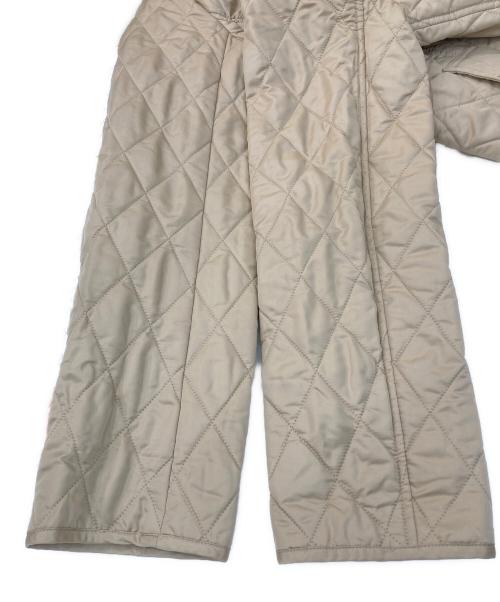BURBERRY LONDON（バーバリーロンドン）BURBERRY LONDON (バーバリーロンドン) ノバチェックキルティングコート ベージュ サイズ:9の古着・服飾アイテム