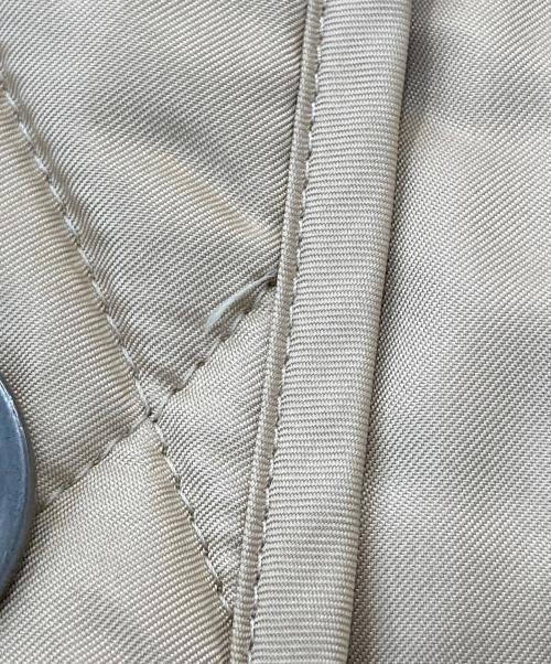 BURBERRY LONDON（バーバリーロンドン）BURBERRY LONDON (バーバリーロンドン) ノバチェックキルティングコート ベージュ サイズ:9の古着・服飾アイテム