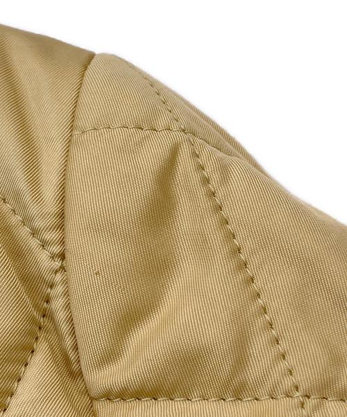 BURBERRY LONDON（バーバリーロンドン）BURBERRY LONDON (バーバリーロンドン) ノバチェックキルティングコート ベージュ サイズ:9の古着・服飾アイテム