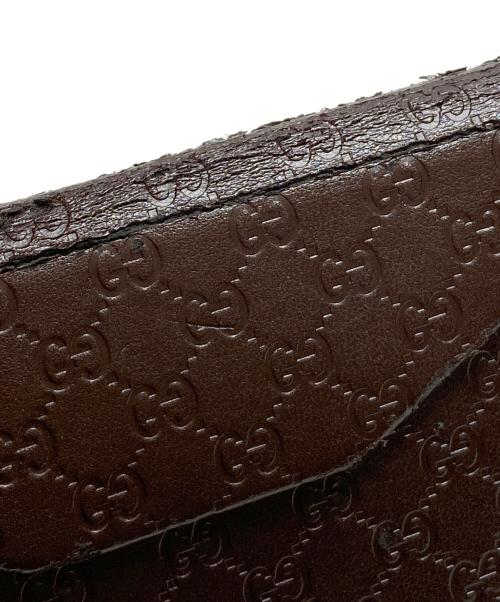 GUCCI（グッチ）GUCCI (グッチ) インターロッキングG シェリーライン GG ブラック サイズ:59□14 120の古着・服飾アイテム