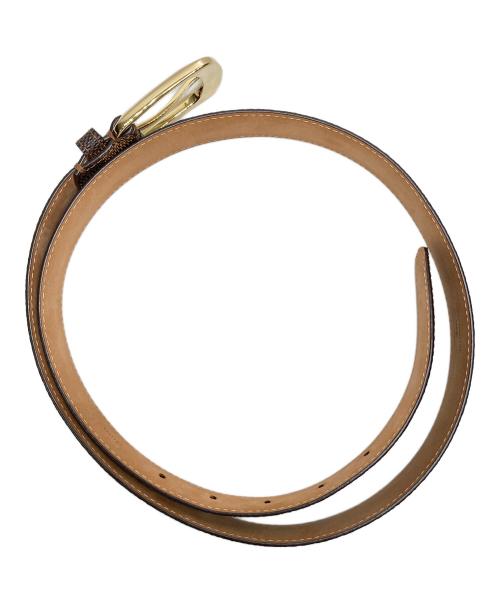 LOUIS VUITTON（ルイ ヴィトン）LOUIS VUITTON (ルイ ヴィトン) サンチュール エリプス ベルト ダミエキャンバス ブラウンの古着・服飾アイテム