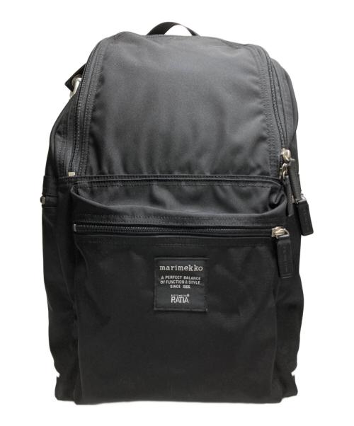 marimekko（マリメッコ）marimekko (マリメッコ) リュック ブラックの古着・服飾アイテム