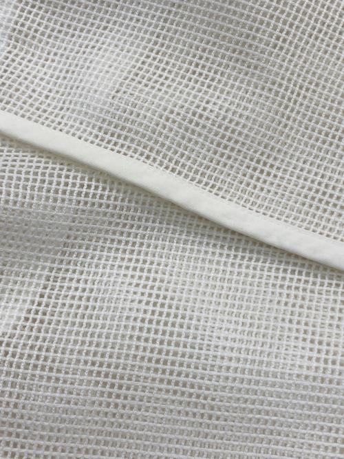 Adam et Rope（アダム エ ロペ）Adam et Rope (アダム エ ロペ) ドロストシアーメッシュカーディガン ホワイト サイズ:Freeの古着・服飾アイテム