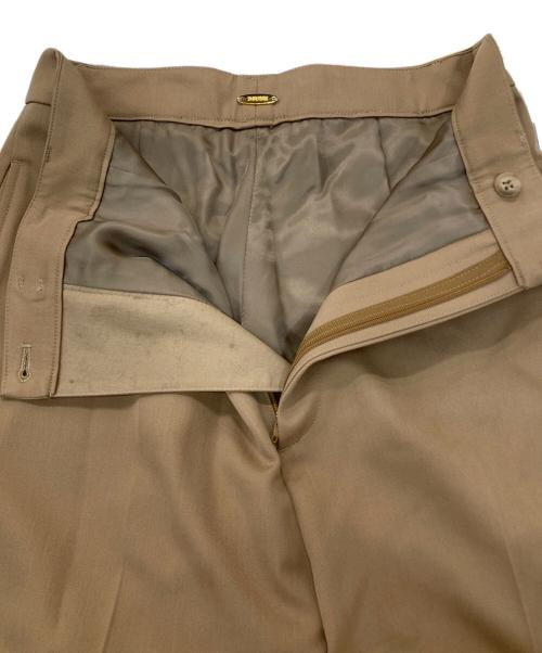 MUSE de Deuxieme Classe（ミューズ ドゥーズィエム クラス）MUSE de Deuxieme Classe (ミューズ ドゥーズィエム クラス) GABARDINE WIDE PANT ベージュ サイズ:36の古着・服飾アイテム