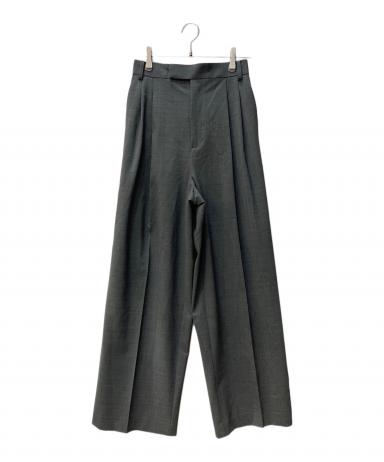 中古・古着通販】Whim Gazette (ウィムガゼット) ワイドタックパンツ